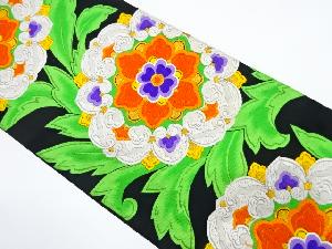 アンティーク　華紋織り出し袋帯（着用可）